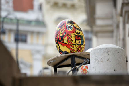 Easter market on the Freyung in Viennaのeditorial素材