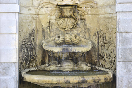 Prince Eugen's Hof Palace with its beautiful, well-known baroque gardenのeditorial素材