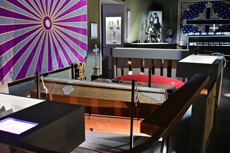 Funeral Museum in the Central Cemetery in Vienna, Austriaのeditorial素材