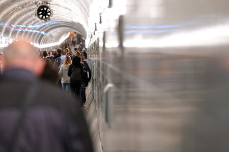 The St. Pauli-Elbtunnel is usually called the Old Elbtunnel by the people of Hamburg. The Old Elbe...