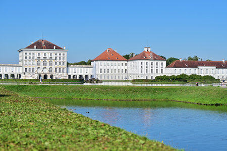 Nymphenburg Palace in the Bavarian capital Munich was the summer residence of the Electors and Kings of Bavaria from the House of Wittelsbach from 1715 to 1918.のeditorial素材