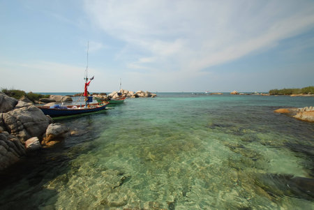 Koh MUNNORK Island , beautiful island in Rayong , Thailand.の写真素材