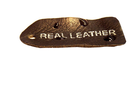 Real Leather With water Dropletsの写真素材