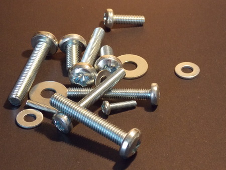 Bolt and Washer Mixtureの写真素材