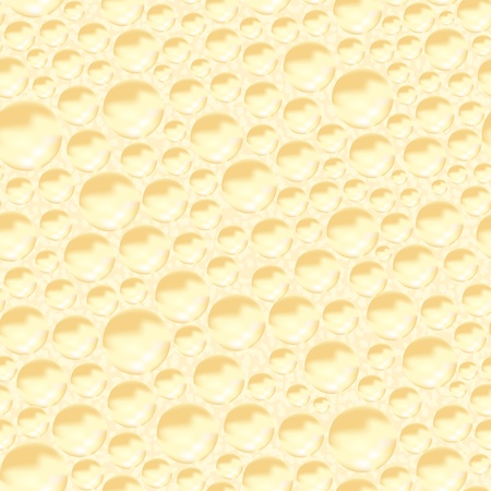 Aerated porous white chocolate. Seamless background. のイラスト素材
