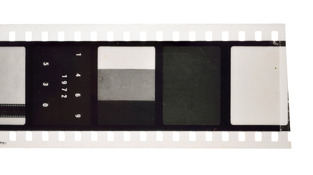 Vintage Film stock For still photography or motion picture. Isolatedの写真素材
