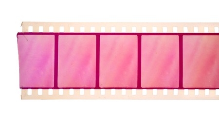 Vintage Film stock For still photography or motion picture. Isolatedの写真素材