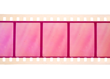 Vintage Film stock For still photography or motion picture. Isolatedの写真素材