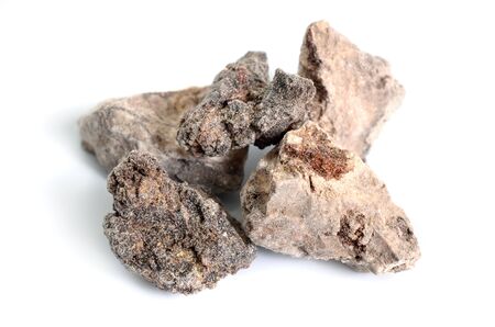 Palo Santo incense resin. Isolated on white background.の写真素材