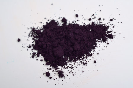 Indigo carmine, or 5,5 indigodisulfonic acid sodium salt.の写真素材