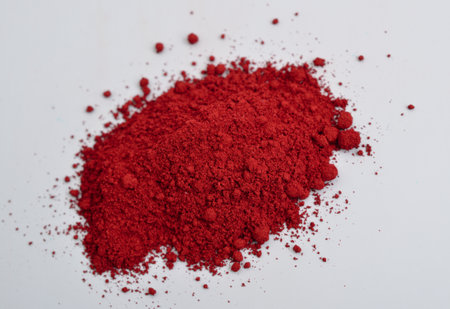 Congo red is an organic compound, It is an azo dyeの写真素材