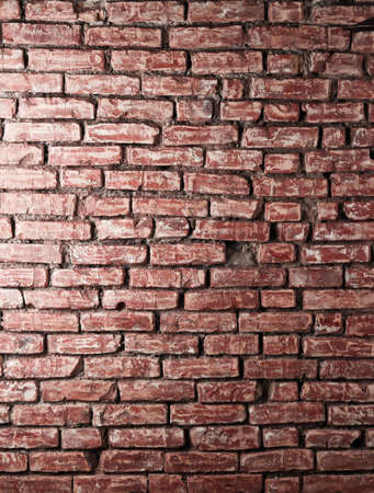 Red brick wall backgroundの写真素材