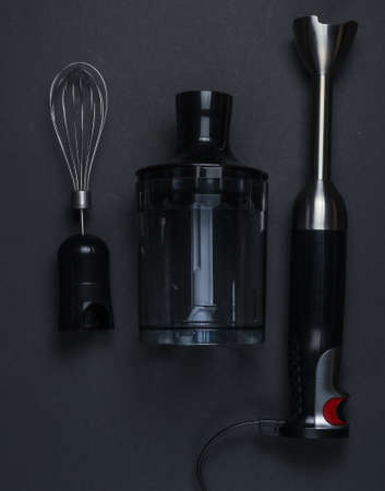 Electro hand blender kitの写真素材