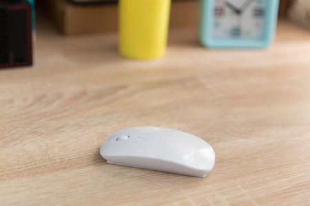 Pc mouse on the computer table
