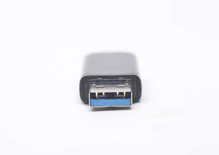 Usb flash drive isolated on white background