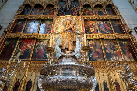 Cathedral of Madrid, interiorのeditorial素材