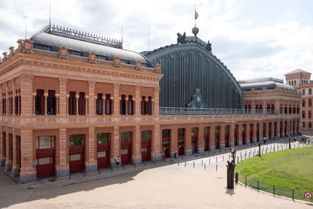 Madrid Atocha railway stationのeditorial素材
