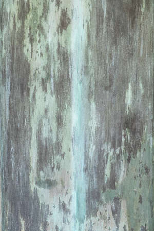 Stained Copper. Background of vintage Green and blue patinaの写真素材
