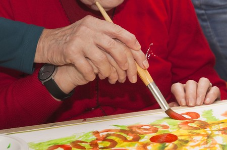 Marks and drawingの写真素材