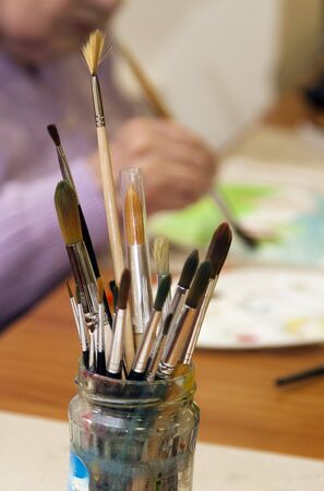 Marks and drawingの写真素材