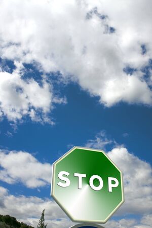 Stopの写真素材