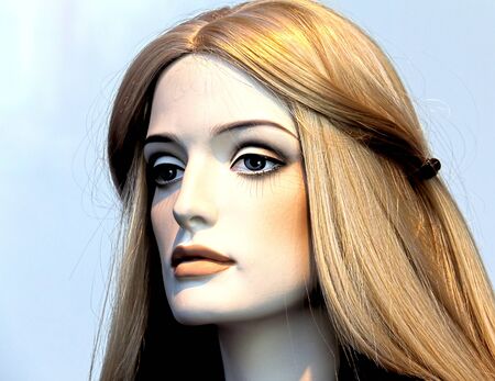 head of a mannequinの写真素材