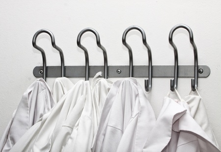 white overallsの写真素材