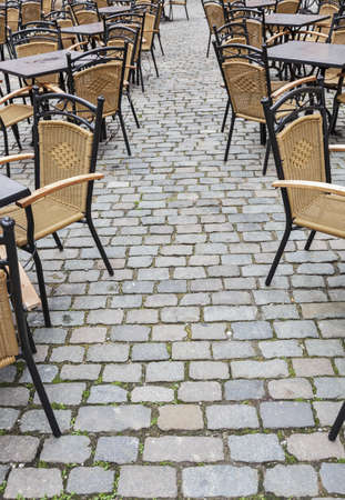 Empty chairsの写真素材