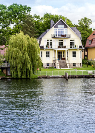 Living by the waterのeditorial素材