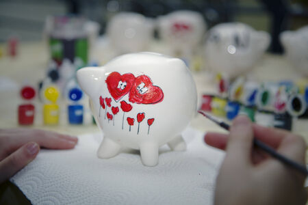 Piggy bankの写真素材