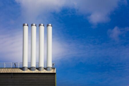 chimneysの写真素材