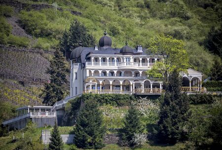 Historisches Haus im Rhein Lahn Kreisの写真素材
