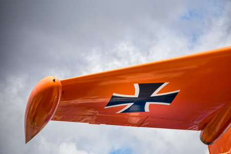 German emblem on aircraftのeditorial素材