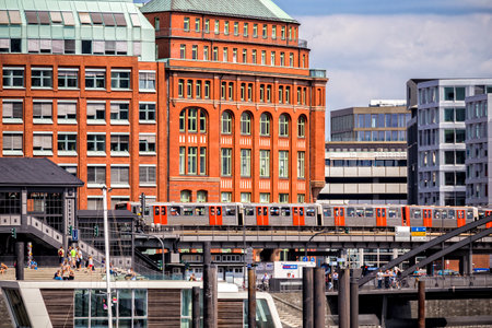 Hamburg Cityのeditorial素材