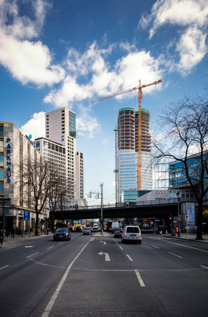 upper west in the city west of Berlinのeditorial素材