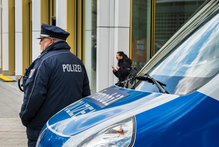 police berlinのeditorial素材