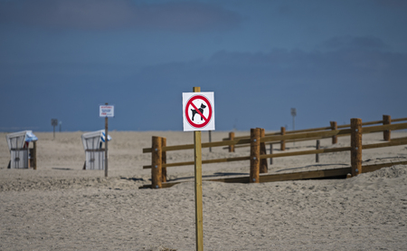 on the beach of the North Seaの写真素材