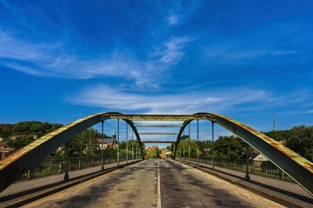 dilapidated bridge in Brandenburg