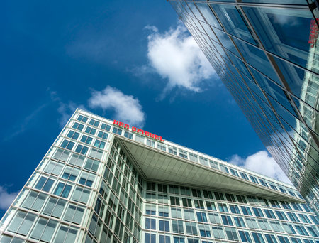 house of the mirror publishing house in hamburgのeditorial素材