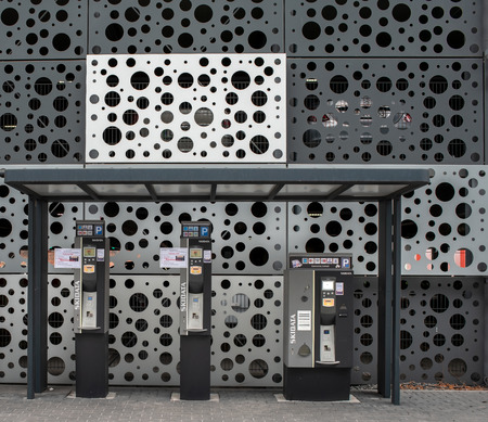 Parking garage ATM
