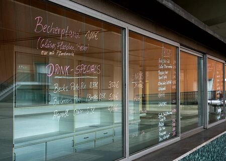Snack barn in Berlinの写真素材