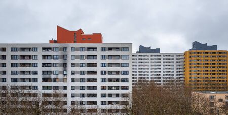Social housing in berlin northの写真素材