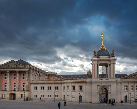 The fortunaportal at the potsdamer landtag