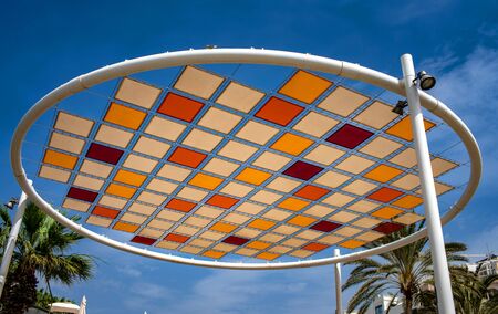 Mosaic of a sun roofの写真素材