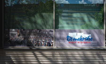 Democracy in Germanyのeditorial素材