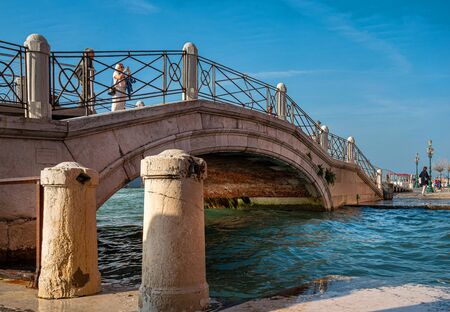 Bridge in Veniceの写真素材
