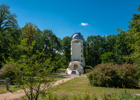 The Einstein Tower in Potsdamのeditorial素材