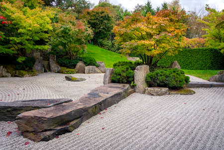 Garden culture and garden maintenanceの写真素材