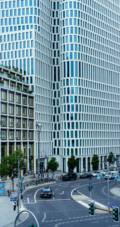 the Upper West skyscraper in Berlin's City West