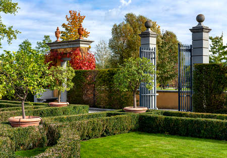 Garden culture and garden maintenanceの写真素材